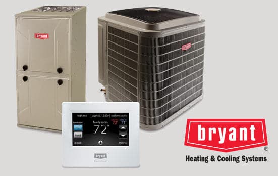 Bryant furnace, air conditioner and thermostat