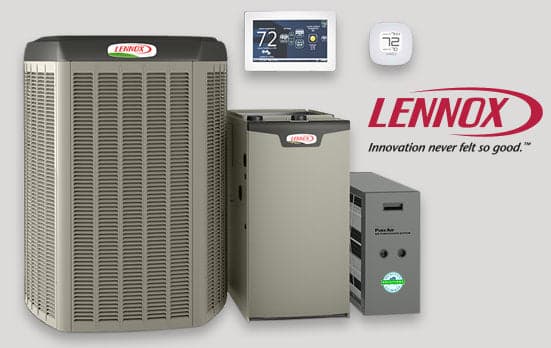 Lennox air conditioner, furnace and thermostats
